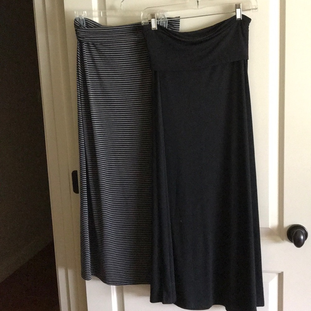 Long stretch skirts